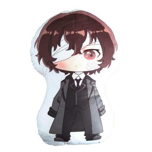 Xinchangda Bungo Stray Dogs Plüschtiere Anime Dazai Osamu Nakahara Chuuya Cartoon, weicher Plüsch, niedlich, gefüllt, Anime, Peripheriegeschenk, Sammlerstück, 45 cm von Xinchangda