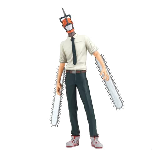 Xinchangda Chainsaw Man Action Figure Denji Figur 19cm PVC Cartoon Charaktere Collectible Anime Statue Desktop Ornament Geburtstagsgeschenk von Xinchangda