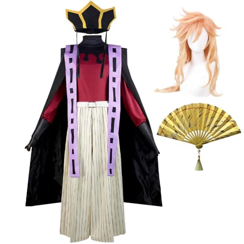 Xinchangda Douma/Sabito Cosplay Kostüm Anime Douma Cosplay Uniform Set Halloween Party Karneval Anime Rollenspiel Anzug von Xinchangda