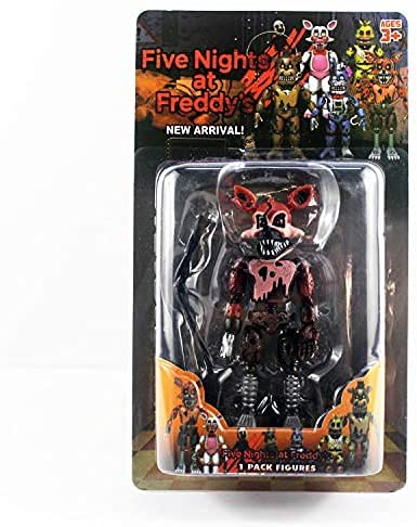 Xinchangda Five Nights at Freddy's Figures FNAF Game Funtime Freddy Foxy Sister Location Horror Doll Lightening Movable Joints Actionfiguren 14 cm von Xinchangda