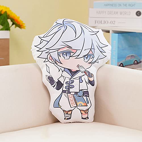 Xinchangda Furina Kissen Figur Spiel Cartoon Klee/Xiao/ZhongLi/Aether gefülltes Kissen Heimdekoration Anime-Figuren für Spielefans 45 cm von Xinchangda