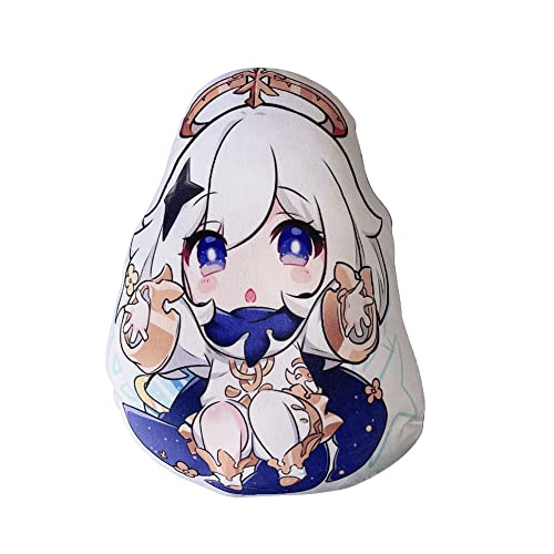 Xinchangda Furina Kissen Figur Spiel Cartoon Klee/Xiao/ZhongLi/Aether gefülltes Kissen Heimdekoration Anime-Figuren für Spielefans 45 cm von Xinchangda