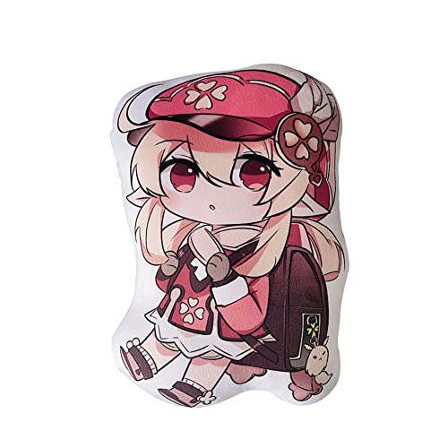 Xinchangda Furina Kissen Figur Spiel Cartoon Klee/Xiao/ZhongLi/Aether gefülltes Kissen Heimdekoration Anime-Figuren für Spielefans 45 cm von Xinchangda