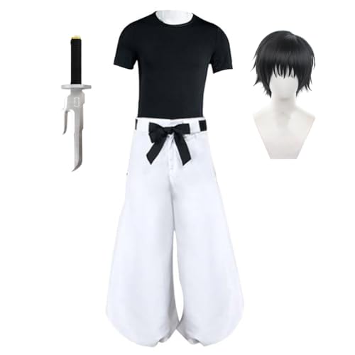 Xinchangda Fushiguro Toji Cosplay Kostüm Anime Fushiguro Toji Cosplay Halloween Weihnachten Uniformen Full Set von Xinchangda