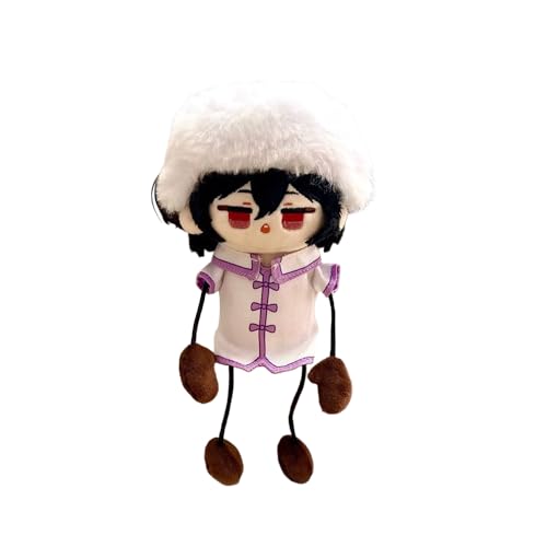 Xinchangda Fyodor Mikhailovich Dostojewski-Plüsch-Anime-Schlüsselanhänger, 12 cm, weicher Plüschfiguren-Anhänger, niedlicher Rucksack, hängende Dekoration von Xinchangda