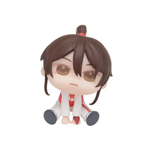 Xinchangda Gabimaru Figur Modell Anime Yamada Asaemon Sagiri Figur Statue, Mini Cute Cartoon Big Head Figur Skulptur Sitzposition Statue Kuchen Dekoration Sammlerstück Geburtstagsgeschenk 6 cm von Xinchangda