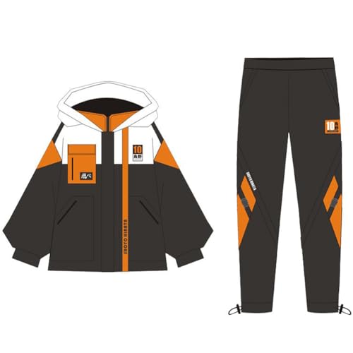 Xinchangda Haikyuu Cosplay Kostüm, Hinata Shoyo Anime Cosplay Trendiger Stil Hip Hop Industriestil Cosplay Kostüm Set für Halloween Weihnachten Xinchangda Haikyuu Cosplay Kostüm, Hinata Shoyo Anime Cosplay Trendiger Stil Hip Hop Industriestil Cosplay Kostüm Set für Halloween Weihnachten von Xinchangda