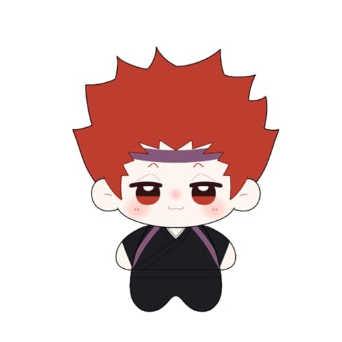 Xinchangda Hinata Shoyo Anime Kuschelfigur Kuroo Tetsurou gefülltes Wurfkissen, Sammlerstücke, 10 cm, niedlicher Kozume Kenma, Plüsch-Schlüsselanhänger, Rucksack-Dekoration Xinchangda Hinata Shoyo Anime Kuschelfigur Kuroo Tetsurou gefülltes Wurfkissen, Sammlerstücke, 10 cm, niedlicher Kozume Kenma, Plüsch-Schlüsselanhänger, Rucksack-Dekoration von Xinchangda