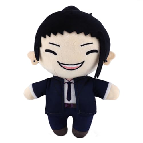 Xinchangda JJK Gojo Satoru Weiche Figur Geto Suguru Plüsch Schlüsselanhänger 12cm/23cm JJK Anime Stofffiguren Kissen Niedlicher Cartoon-Anhänger Heimdekoration von Xinchangda