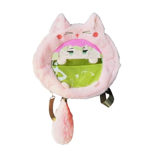 Xinchangda Kanroji Mitsuri Cosplay Tasche Anime Plüsch Umhängetasche kann Abzeichen Cartoon JK Cosplay Schulter Rucksack Fan Anime Geburtstagsgeschenk Xinchangda Kanroji Mitsuri Cosplay Tasche Anime Plüsch Umhängetasche kann Abzeichen Cartoon JK Cosplay Schulter Rucksack Fan Anime Geburtstagsgeschenk von Xinchangda
