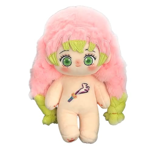 Xinchangda Kanroji Mitsuri Kissen-Figur, Anime-Charakter, Kanroji Mitsuri, weiches Kissen, gefülltes Kissen, Anime-Figur, 20 cm Xinchangda Kanroji Mitsuri Kissen-Figur, Anime-Charakter, Kanroji Mitsuri, weiches Kissen, gefülltes Kissen, Anime-Figur, 20 cm von Xinchangda