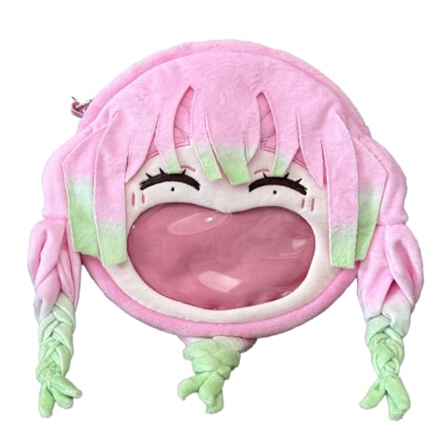 Xinchangda Kanroji Mitsuri Umhängetasche, Kanroji Mitsuri, Cosplay, Rucksack, Anime, Plüsch, Schultasche, kann Abzeichen Cartoon JK Cosplay Rucksack Fan Anime Geburtstagsgeschenk Xinchangda Kanroji Mitsuri Umhängetasche, Kanroji Mitsuri, Cosplay, Rucksack, Anime, Plüsch, Schultasche, kann Abzeichen Cartoon JK Cosplay Rucksack Fan Anime Geburtstagsgeschenk von Xinchangda