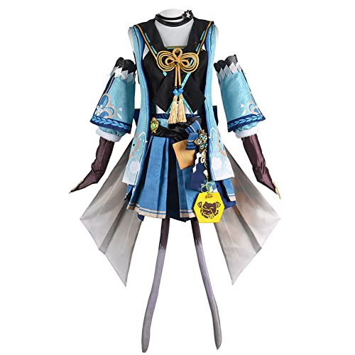 Xinchangda Kirara Cosplay Kostüm, Kirara Anime Rollenspiel Kleid Kostüm Kits Full Set Zubehör Outfit Halloween Karneval Geschenk für Mädchen Frauen von Xinchangda