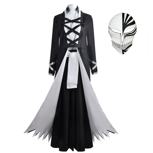 Xinchangda Kurosaki Ichigo Cosplay Kostüm Anime Kurosaki Ichigo Cosplay Halloween Weihnachten Uniformen Full Set Xinchangda Kurosaki Ichigo Cosplay Kostüm Anime Kurosaki Ichigo Cosplay Halloween Weihnachten Uniformen Full Set von Xinchangda