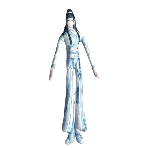 Xinchangda LAN Wang Ji Plüschfigur Anime LAN Wang Ji Plüsch 28 cm lustige weich gepolsterte Figur Aktive Gelenkfigur Dekoration Geschenk von Xinchangda