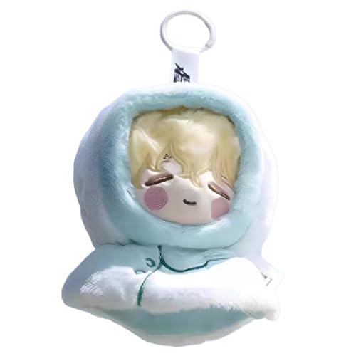 Xinchangda Luca Plüsch-Anime-Schlüsselanhänger, 12 cm, weicher Plüschfiguren-Anhänger, niedlicher Rucksack, Ornament, Weihnachtsdekoration Xinchangda Luca Plüsch-Anime-Schlüsselanhänger, 12 cm, weicher Plüschfiguren-Anhänger, niedlicher Rucksack, Ornament, Weihnachtsdekoration von Xinchangda