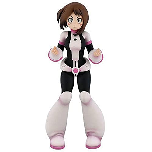 Xinchangda My Hero Academia Ochaco Uraraka Actionfigur Anime Figur PVC Sammlerstück Modell Desktop Dekoration Geburtstagsgeschenke für Kinder und Anime Fans, 17 cm von Xinchangda