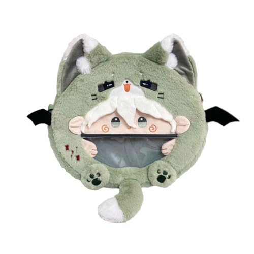 Xinchangda Nagito Komaeda Cosplay-Tasche, Anime-Plüsch-Crossbody-Tasche, kann Abzeichen, Cartoon-JK, Cosplay, Schulterrucksack, Fan, Anime, Geburtstagsgeschenk Xinchangda Nagito Komaeda Cosplay-Tasche, Anime-Plüsch-Crossbody-Tasche, kann Abzeichen, Cartoon-JK, Cosplay, Schulterrucksack, Fan, Anime, Geburtstagsgeschenk von Xinchangda