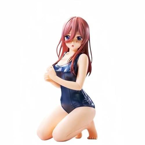 Xinchangda Nakano Miku Figur Anime The Quintessential Quintuplets Action Figrues 15cm Collectibles Figurine Desktop Decoration Gifts for Fans von Xinchangda
