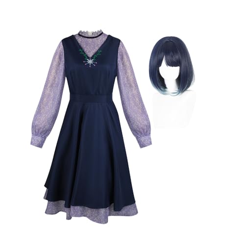 Xinchangda Oshi No Ko Cosplay Kostüm für Damen, Akane Kurokawa Anime Cosplay Komplettes Set für Halloween Weihnachten Party von Xinchangda