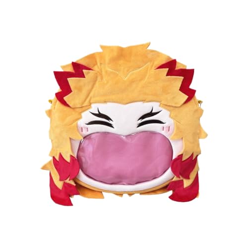 Xinchangda Rengoku Kyoujurou Umhängetasche Rengoku Kyoujurou Cosplay Rucksack Anime Plüsch Schultasche kann Abzeichen Cartoon JK Cosplay Rucksack Fan Anime Geburtstagsgeschenk Xinchangda Rengoku Kyoujurou Umhängetasche Rengoku Kyoujurou Cosplay Rucksack Anime Plüsch Schultasche kann Abzeichen Cartoon JK Cosplay Rucksack Fan Anime Geburtstagsgeschenk von Xinchangda