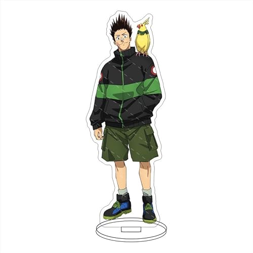 Xinchangda Sakamoto Taro Anime Acryl-Ständer, Figur, 16 cm, Osaragi Asakura Shin Actionfigur, doppelseitig, Acryl, Präsentationsständer, Desktop-Dekoration, Sammlerstücke von Xinchangda
