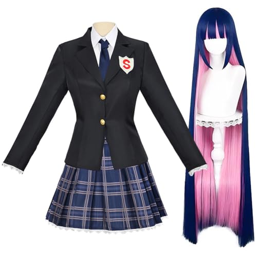Xinchangda Strumpf Cosplay Kostüm Halloween Weihnachten Party Uniformen Komplettes Set Strumpf Anime Cosplay Outfit Kostüm College Uniform Komplettes Set Xinchangda Strumpf Cosplay Kostüm Halloween Weihnachten Party Uniformen Komplettes Set Strumpf Anime Cosplay Outfit Kostüm College Uniform Komplettes Set von Xinchangda