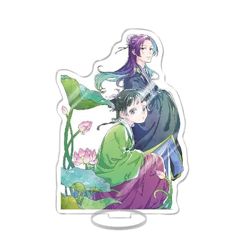 Xinchangda The Apothecary Diaries Anime Acryl-Ständer, Figur, 15 cm, Jinshi/Maomao, Anime-Charakter, Acryl, Präsentationsständer, Sammlung, Desktop-Dekoration, Geschenk von Xinchangda