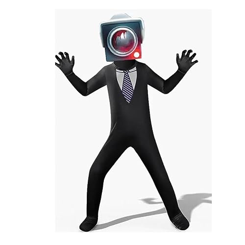 Xinchangda Toilet Cosplay Kostüm für Unisex, Titan Cameraman/Titan Speakerman/Titan TV Man/Cameraman Cosplay Xinchangda Toilet Cosplay Kostüm für Unisex, Titan Cameraman/Titan Speakerman/Titan TV Man/Cameraman Cosplay von Xinchangda