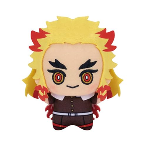 Xinchangda Tokitou Muichirou Plüsch Figur Iguro Obanai Anime Soft Figure 10cm Kanroji Mitsuri Stuffed Figure Niedliches Schlüsselanhänger für Backpack Ornamente von Xinchangda