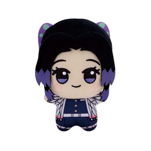 Xinchangda Tokitou Muichirou Plüsch Figur Iguro Obanai Soft Figure 10cm Kanroji Mitsuri Anime Stuffed Figure Niedliches Schlüsselanhänger für Backpack Ornamente von Xinchangda