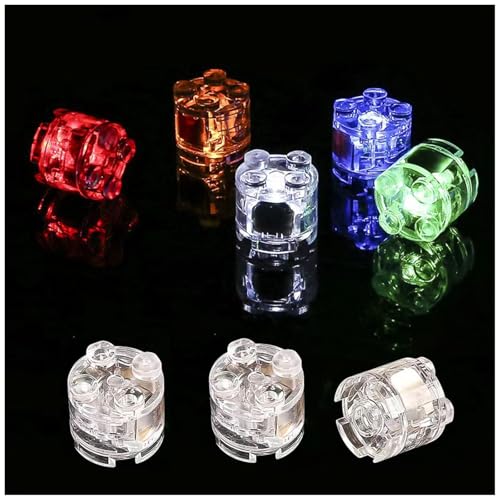 XineYuor Leuchtende Bausteine, 20PCS LED Leuchtsteine,Baustein-Leuchten,Suchscheinwerfer,Geeignet für Baustein-Modelle,Konturleuchten,Kompatibel mit Allen Großen Marken von Bausteinen XineYuor Leuchtende Bausteine, 20PCS LED Leuchtsteine,Baustein-Leuchten,Suchscheinwerfer,Geeignet für Baustein-Modelle,Konturleuchten,Kompatibel mit Allen Großen Marken von Bausteinen von XineYuor