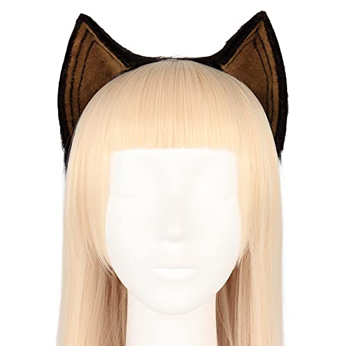 Xingbiyou Genshin Impact Dehya Katzenohren Haarreif, Plüsch Anime Cosplay Kostüm Zubehör Xingbiyou Genshin Impact Dehya Katzenohren Haarreif, Plüsch Anime Cosplay Kostüm Zubehör von Xingbiyou