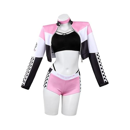 Xingbiyou My Dress Up Darling Marin Kitagawa Cosplay Kostüm, Anime Kostüm für Halloween Party, Streetwear Kleid (L) von Xingbiyou