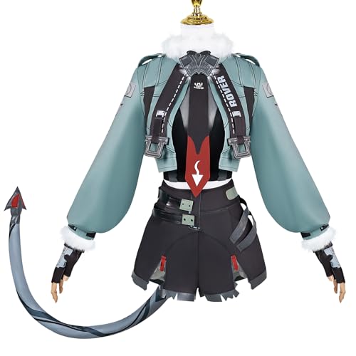 Xingbiyou Zenless Zone Zero Jane Doe Cosplay Kostüm, Anime Karneval Uniform, Halloween Party Maskerade, Damen Spielkostüm (M) von Xingbiyou