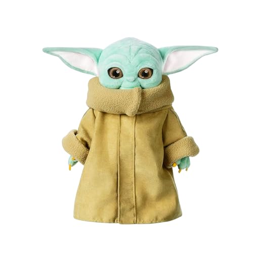 Xingsky Mini Yoda Kuscheltier 27cm, Grogu Star Wars Plüschtier für Kinder, Jungen und Mädchen Geburtstag Xingsky Mini Yoda Kuscheltier 27cm, Grogu Star Wars Plüschtier für Kinder, Jungen und Mädchen Geburtstag von Xingsky