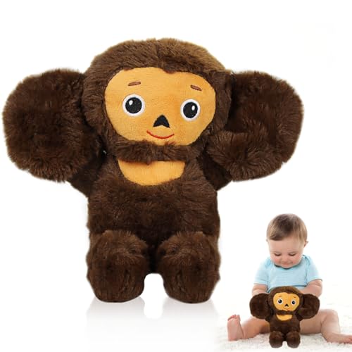 Xingsky Monkey Plüsch, Cheburashka AFFE Spielzeug, 25cm Cheburashka Plüschtier, Lustiger Plüschtier AFFE Spielzeug für Kinder von Xingsky