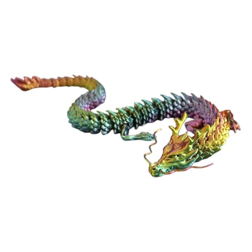3D-gedruckter Drache, 3D-Druck, Drache, 3D-Druck, beweglich, mit flexiblem Gelenk, Fantasy-Spielzeug für Zuhause, Büro, bunt, Drachenmodelle, für Kinder und 3D-gedruckter Drache, 3D-Druck, Drache, 3D-Druck, beweglich, mit flexiblem Gelenk, Fantasy-Spielzeug für Zuhause, Büro, bunt, Drachenmodelle, für Kinder und von Xinhuju