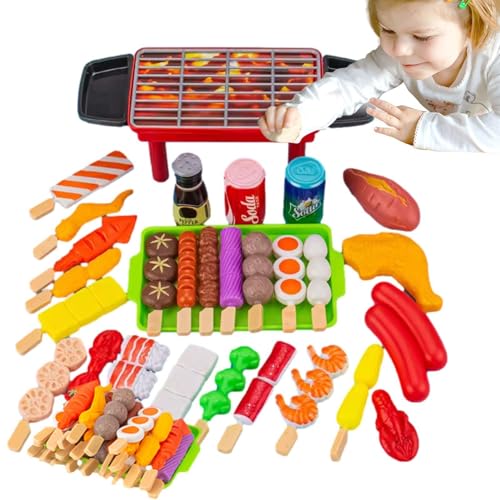 BBQ Grill Set – Fake Fake Fake Food Zubehör für das Grillen, BBQ B mit Grillzubehör, interaktives Spielzeug für G BBQ Grill Set – Fake Fake Fake Food Zubehör für das Grillen, BBQ B mit Grillzubehör, interaktives Spielzeug für G von Xinhuju