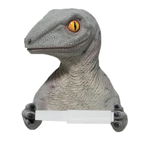 Badezimmer Papierrollenhalter | Tyrannosaurus J Toilettenpapierhalter | Toilettenpapierhalter M für Zuhause, Büro, Restaurant, Hotel von Xinhuju