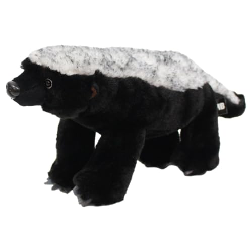 Badger Plüsch - realistischer Honigdachs gefülltes Tier süßes Spielzeug | Plüschkissen Spielzeug für Auto, Bett, Sofa | Weiches umarmendes -Geschenk für Kinder, Tierliebhaber, Schlafzim Badger Plüsch - realistischer Honigdachs gefülltes Tier süßes Spielzeug | Plüschkissen Spielzeug für Auto, Bett, Sofa | Weiches umarmendes -Geschenk für Kinder, Tierliebhaber, Schlafzim von Xinhuju