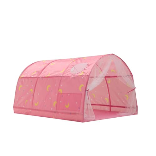 Bettzelt für Weltraumsterne und Monddach, Thema Playhouse | Netting for Boys & Girls, Starry Sleep Tent, Raumdekoration, J von Xinhuju