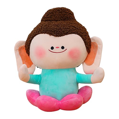 Buddha gefülltes Spielzeug - 11,81 Zoll Plüschpuppe, komischer -Charakter mit Blumenbasis, Huggable -Kissen für Kinder oder Erwachsene | Geburtstag Weihnachten Neujahr Geschenkplüsch spirituel Buddha gefülltes Spielzeug - 11,81 Zoll Plüschpuppe, komischer -Charakter mit Blumenbasis, Huggable -Kissen für Kinder oder Erwachsene | Geburtstag Weihnachten Neujahr Geschenkplüsch spirituel von Xinhuju