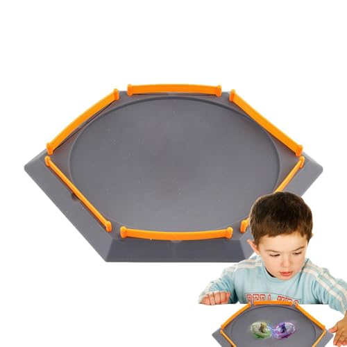 Burst Bay Stadium | Stadion Kampfspiel, Flexibler und wiederverwendbarer Duellstarter Bay Stadion Multifunktional Metall Fusion Bat K Ring Top Stadium für Geburtstagsgeschenk von Xinhuju