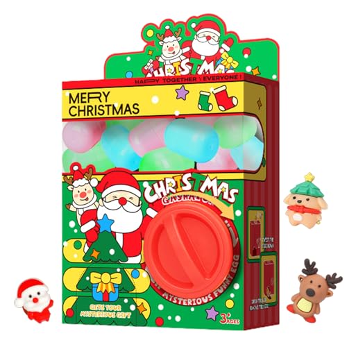 Candy Grabber Machine Toy- Frohe Weihnachten Spielzeugautomatik, kreativer Süßigkeiten-Spender | Fun Claw Machine für Kinder und Erwachsene, Weihnachts -Süßigkeiten -Verkaufsautomaten, interaktive Unt Candy Grabber Machine Toy- Frohe Weihnachten Spielzeugautomatik, kreativer Süßigkeiten-Spender | Fun Claw Machine für Kinder und Erwachsene, Weihnachts -Süßigkeiten -Verkaufsautomaten, interaktive Unt von Xinhuju