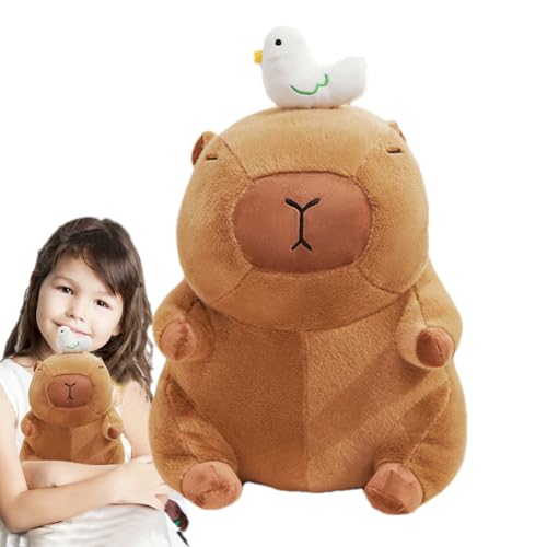 Capybara Plüschtier, Capybara Plüschtier, Capybara Cute Capybara Plüschtiere, Capybara Plüschtiere, 13,8 Zoll weiche Capybara Plüschpuppe für Mädchen und , für von Xinhuju