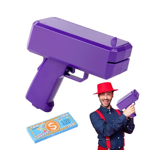 Cash Cannon Toy - Elektrischer Geld-Shooter, Neuheit Sprühmaschine, tragbarer Bill Thrower | Realistischer Bankanwerfer für Partys, lustiges Kino für Veranstaltungen Cash Cannon Toy - Elektrischer Geld-Shooter, Neuheit Sprühmaschine, tragbarer Bill Thrower | Realistischer Bankanwerfer für Partys, lustiges Kino für Veranstaltungen von Xinhuju