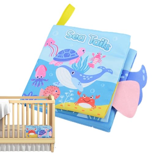 Crinkle -Stoffbuch - Berühren und fühlen Sie Babybuch mit Crinkle Sounds | Weiches sensorisches Spielzeug für Säuglinge und Kleinkinder | 3D -Bildung kognitives Lernspielzeug für Kinder im Alter von 0 Crinkle -Stoffbuch - Berühren und fühlen Sie Babybuch mit Crinkle Sounds | Weiches sensorisches Spielzeug für Säuglinge und Kleinkinder | 3D -Bildung kognitives Lernspielzeug für Kinder im Alter von 0 von Xinhuju