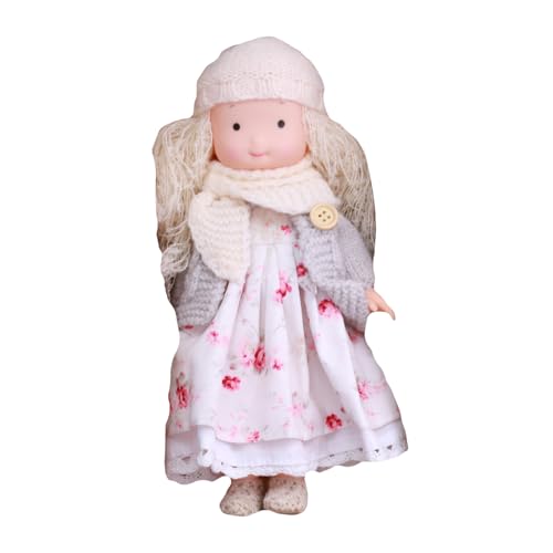 Girl Rast Puppe - Entzückende Anime Rag -Puppe, schlafende Toy Kinderspielzeug, -Thema weiche Stoffpuppe mit Kleider Handgemachtes Puppenmädchen - Entzückende Anime -Stoffpuppe | Freude deine F von Xinhuju