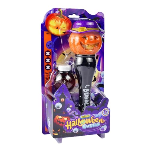 Halloween Seifenblasenmaschine – Automatischer Bläser, Leuchtspielzeug | LED Bubble Generator Für Geburtstag Pool Bad Kinder Garten Ostern Mädchen Sommer Party von Xinhuju
